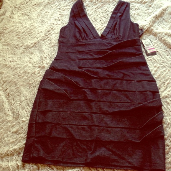 Jean dress never worn nwt