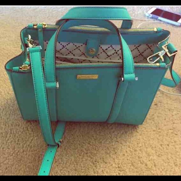Gorgeous turquoise Kate Spade purse