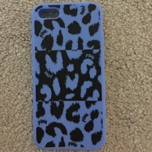 a purple/ black iPhone 5/5s case