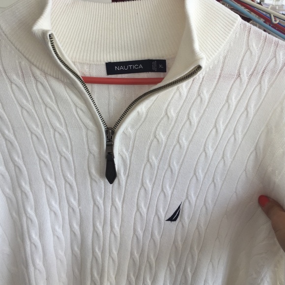 Mans pull over sweater