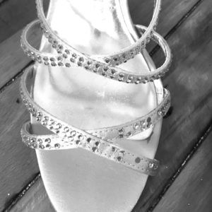 Glam silver - perfect for weddings, dances, etc.!