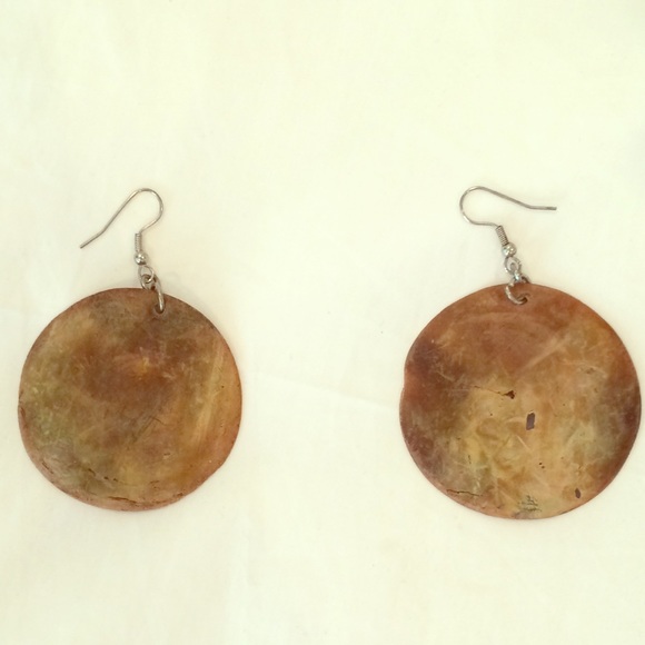 Suede earrings