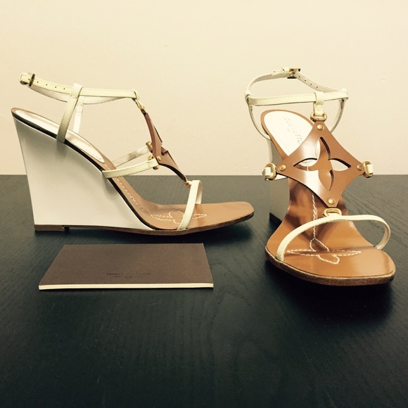 Louis Vuitton Shoes - Louis Vuitton Showpiece Wedge Sandals