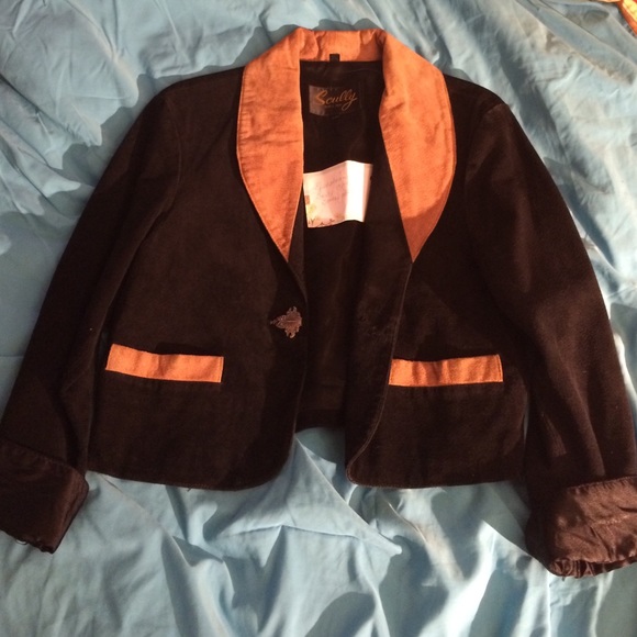 Equestrian Scully Chic Suede Jacket