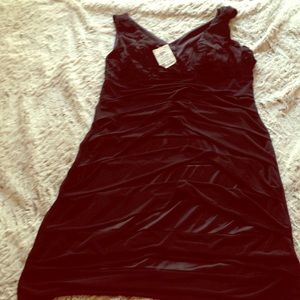 Black party dress never worn nwt