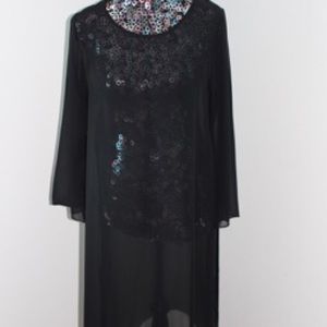 Long See through top