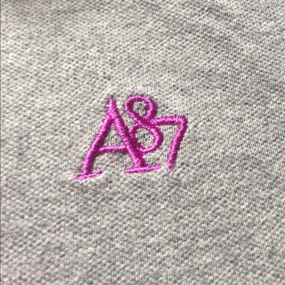 Aeropostale Polo (Grey) - Picture 2 of 4