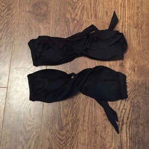 H&M strapless bathing suit tops