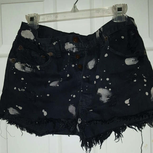Vintage cut shorts.