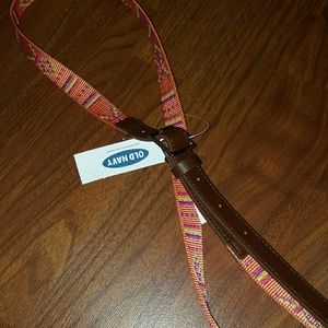 NWT Multi-colored Belt