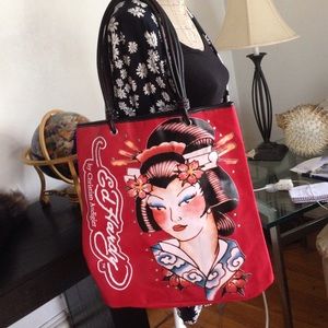 Authentic Ed Hardy bag
