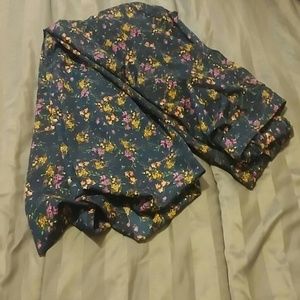 Trade or Sale!Beachy flowery pants