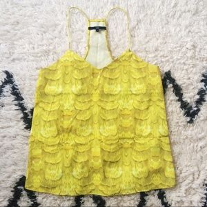 Tibi Ibis Cami Tank in Citrine Multi