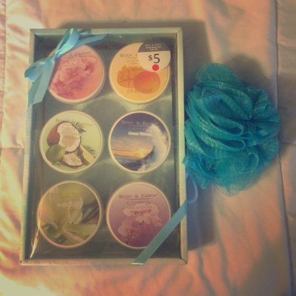 New Body & Earth 6 pc Body Butter Set