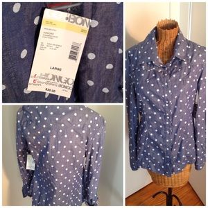 NWT, Bongo Denim Shirt