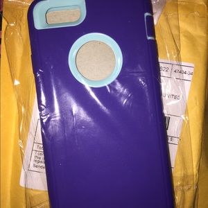 Purple And Baby Blue iPhone 6 Case