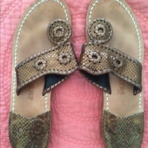 Size 7 Jack Rogers worn 1x!