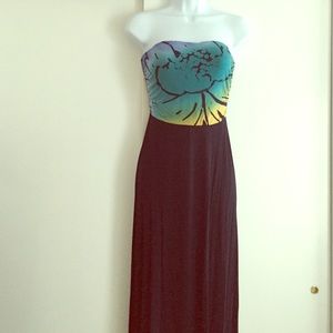 Maxi tubed dress