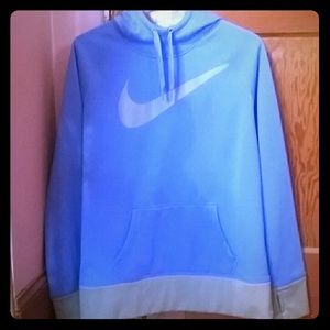 Nike Therma Fit Blue Pullover Hoodie