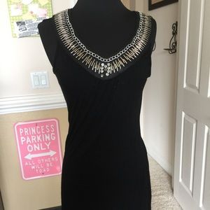 Long Black Tank Top