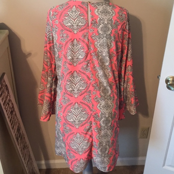 Brighton Coral Paisley Dress - Picture 2 of 4