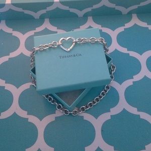 Tiffany & Co Heart Clasp Necklace