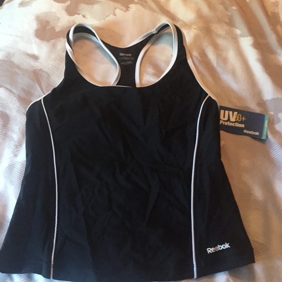 Reebok top bathing suit - active beach time!