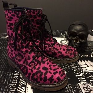 Cheetah Print Boots