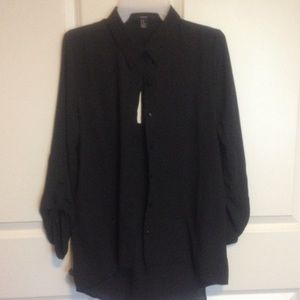 Long sleeve black shirt