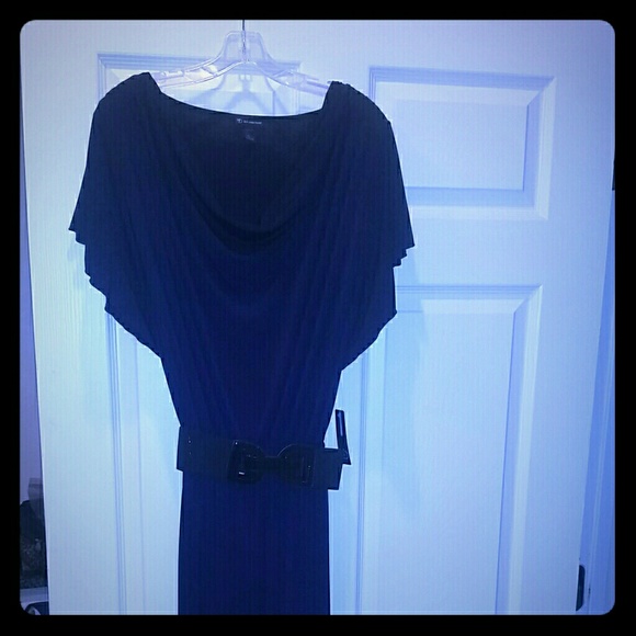Ladies blue pants jumpsuit