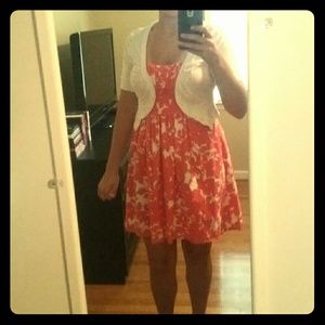 Floral print summer dress