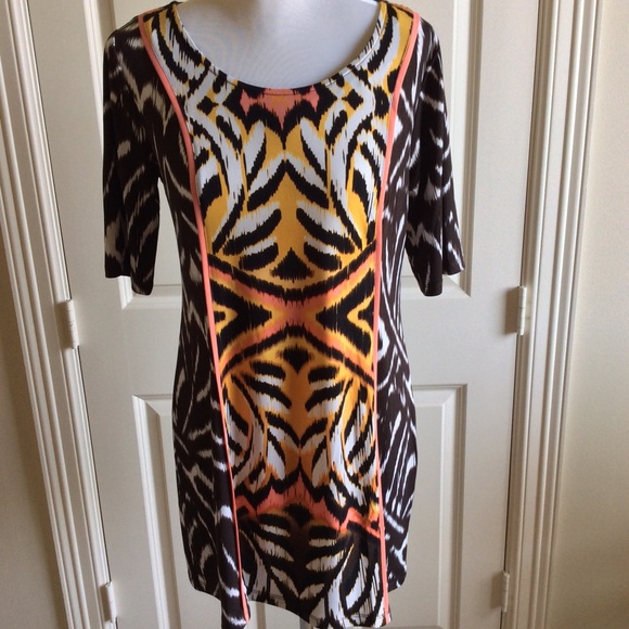 Style & Co Aztec Print Tunic