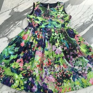 Zara Digital Floral Print Dress M