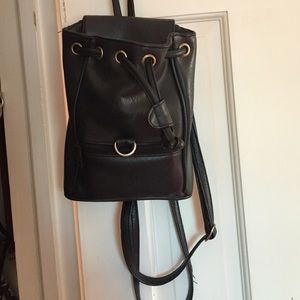 Mini Leather Backpack