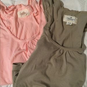 American eagle racer back tanks