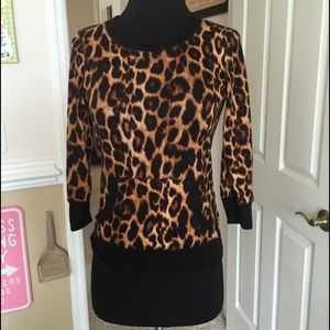 Cheetah Long Sleeved Over Shirt