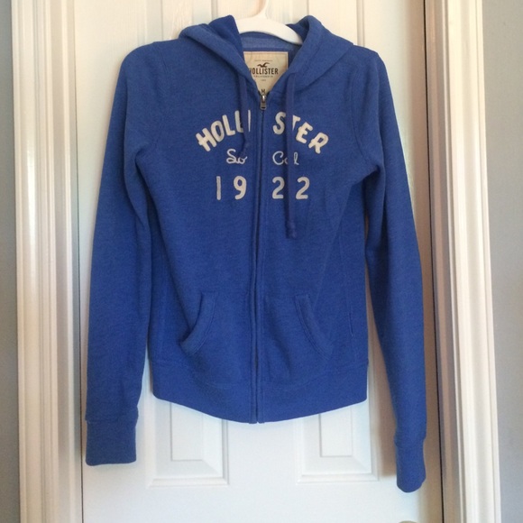 Hollistet zip up hoodie
