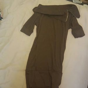 Little brown dress