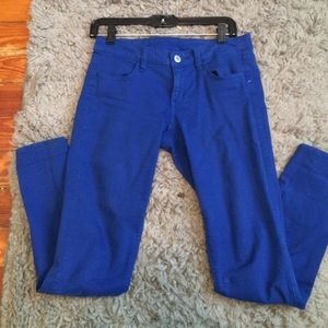 American eagle royal blue jegging
