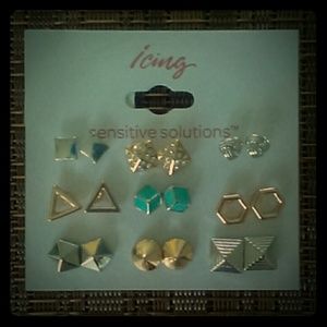 9 Pair Stud Set