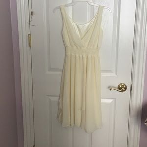 Cream dress