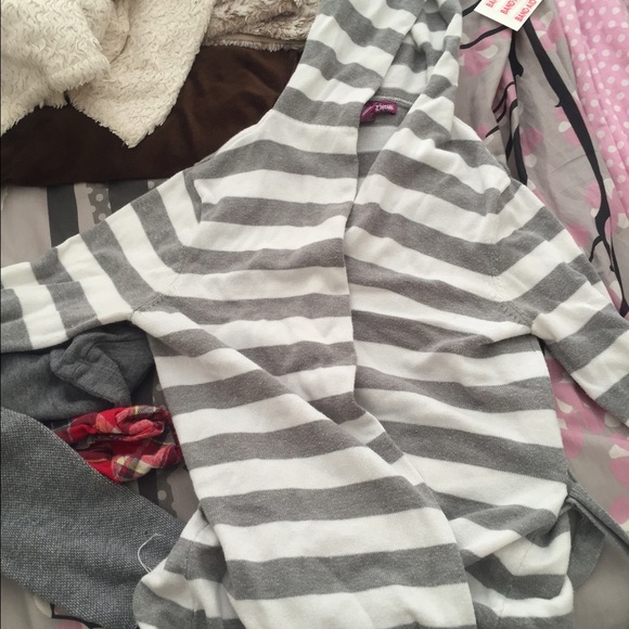 Striped cardigan