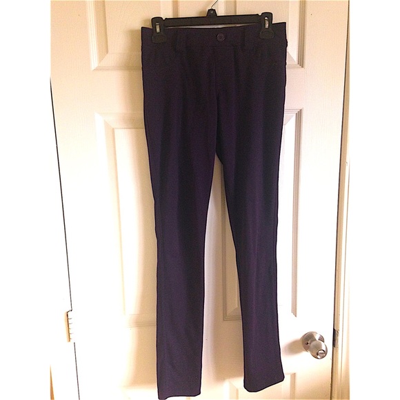 Purple tight pants