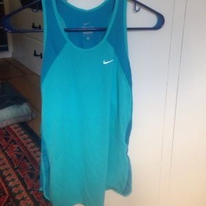 Nike racer back dri-fit tank