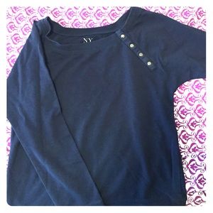 Navy blue sweater