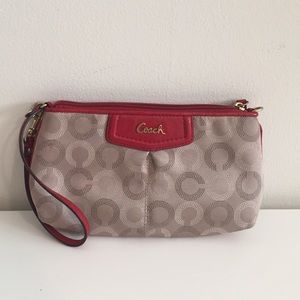 Coach Logo Clutch
