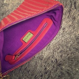 Deux lux bag/ laptop case, pink&purple