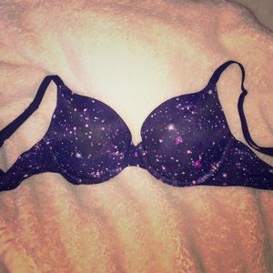 Victoria's Secret Pink galaxy bra