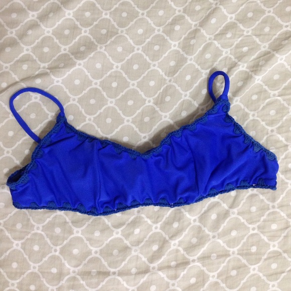 Posh Pua Hala Top in Ultramarine SIZE MEDIUM