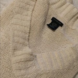 Beautiful tunic sweater in cream off white